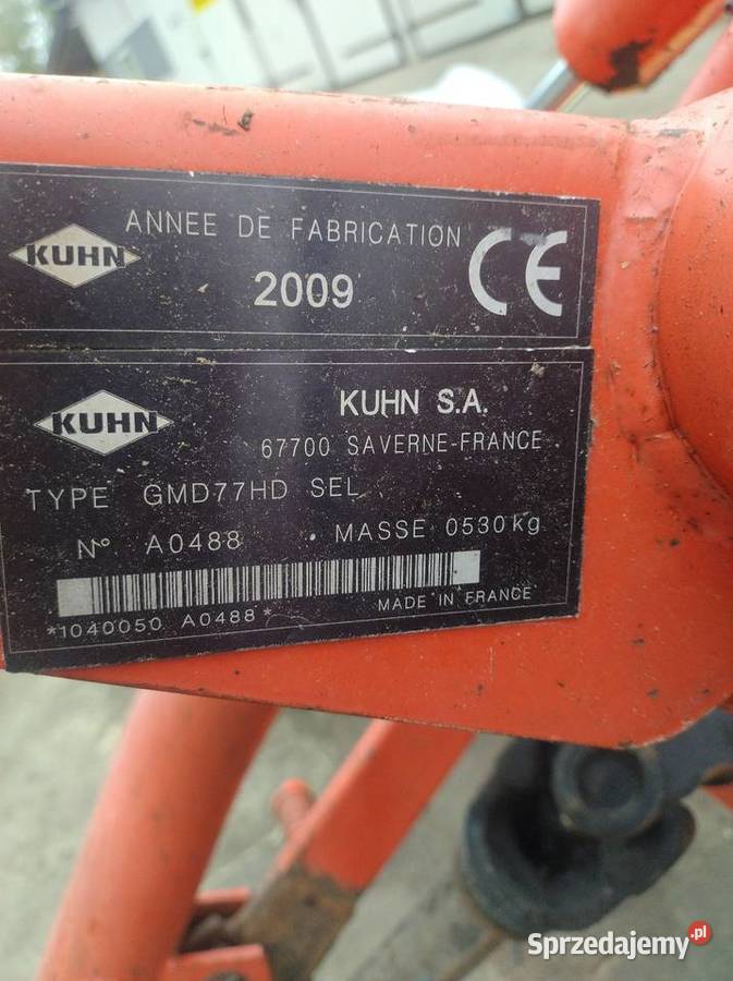 Dwie kosiarki kuhn Przasnysz
