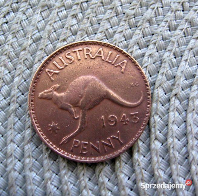 Australia 1 Penny 1943r sprzedam