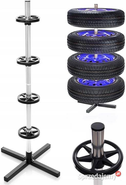 Praktyczny pionowy stojak wieszak na cztery koła Pozostałe małopolskie Kraków sprzedam