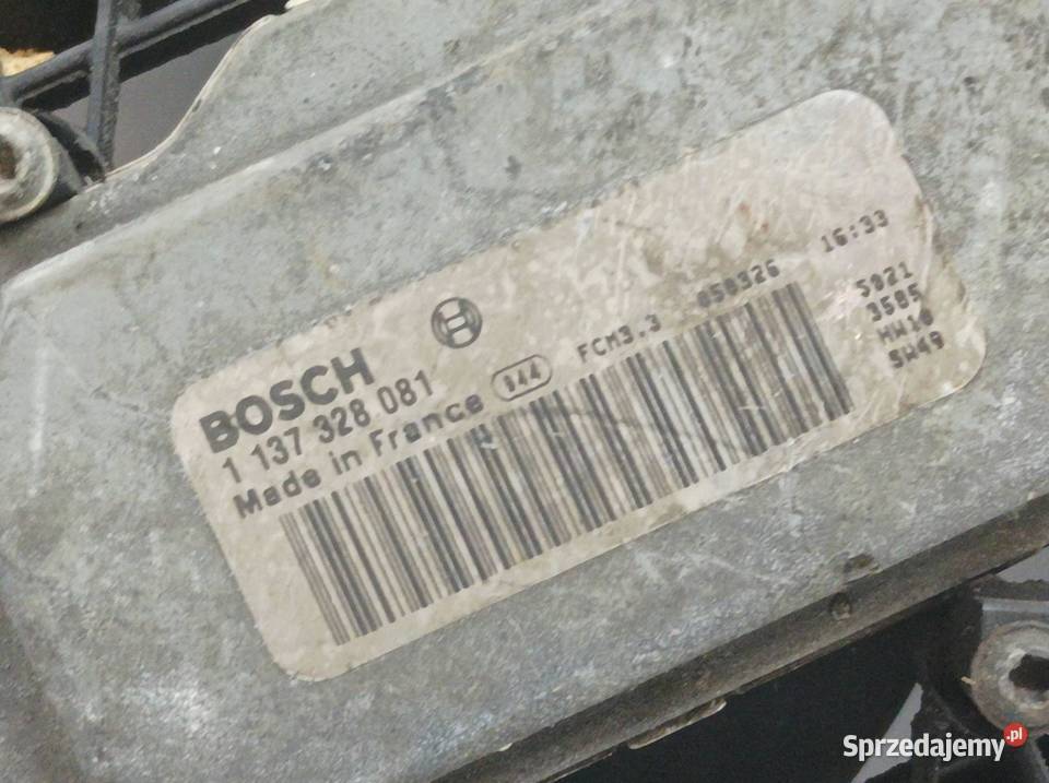 WENTYLATOR CHŁODNICY 25 D 0130303909 30680547 Rok produkcji 2000