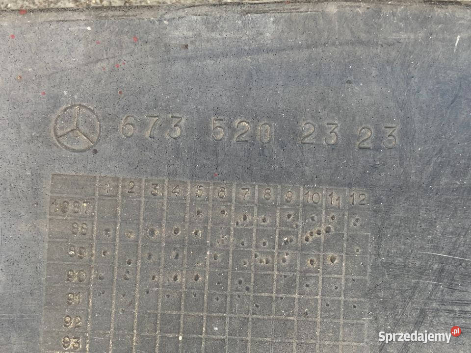 Obudowa Osłona Silnika MB 814 817 1217 OM366 Maszewo sprzedam