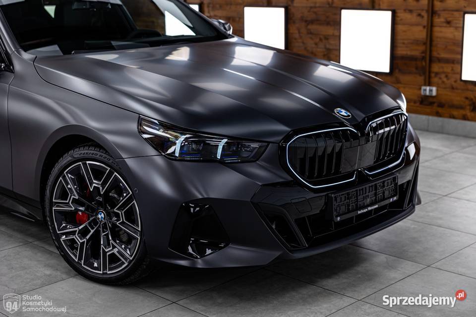 auto do ślubu BMW G60 2025 r matowy kolor łódzkie Sieradz