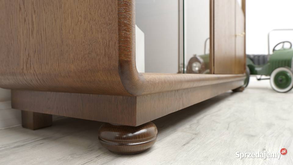 Zabytkowa komodabiblioteka w stylu art deco lata wielkopolskie Jerka sprzedam