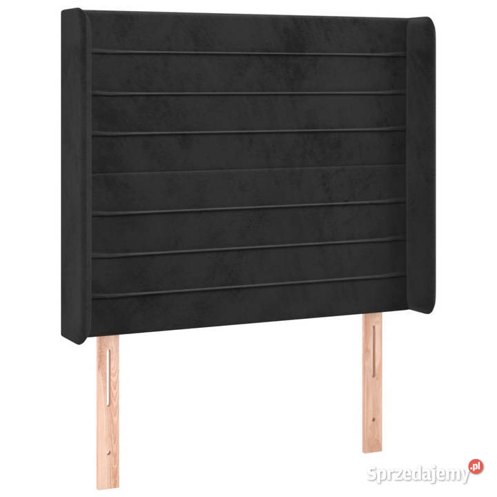 Zagłówek do łóżka z LED czarny 83x16x118128 Warszawa