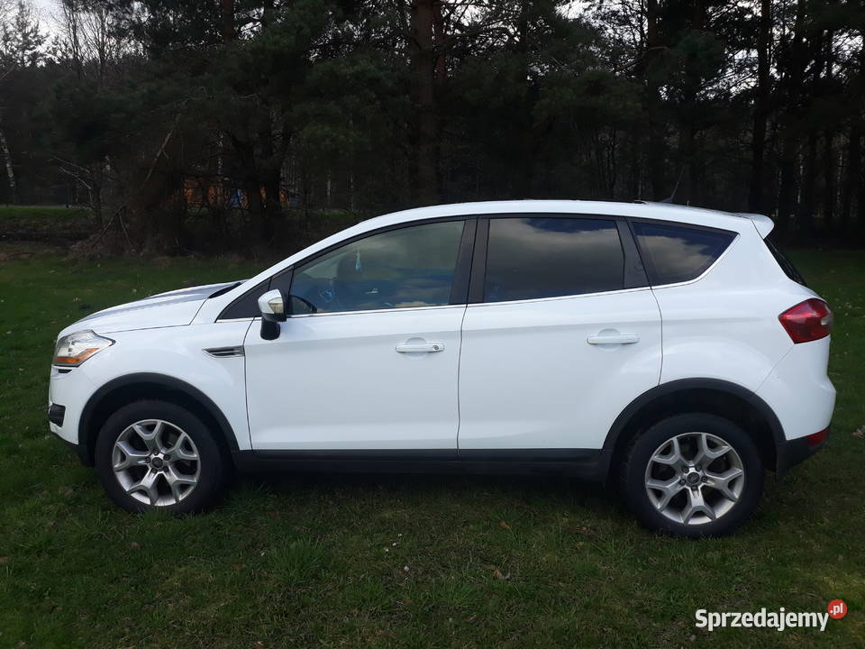 Ford Kuga z 2008 roku z panoramą w białym lubelskie Zamość sprzedam