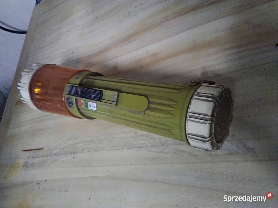 Latarka trzy kolory z czasów PRL pomorskie Słupsk