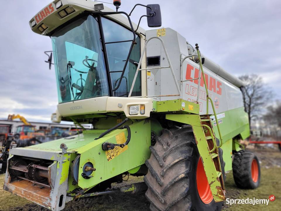 Claas Lexion 450 kombajn zbożowy podkarpackie Zaklików