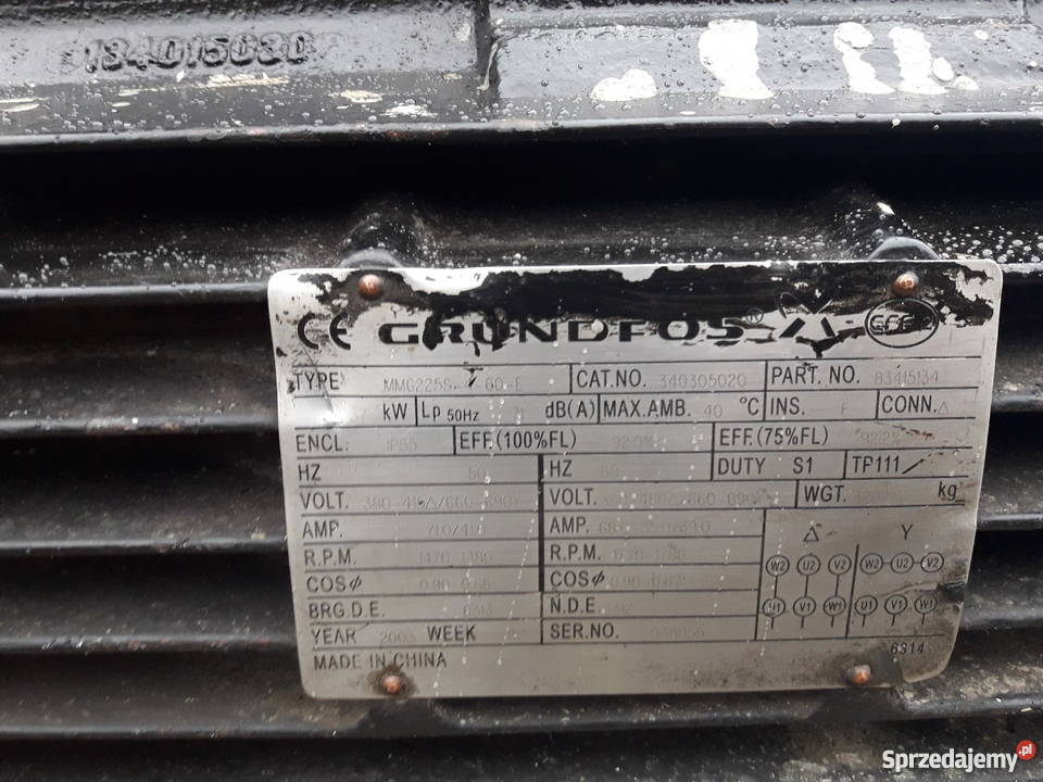 Silnik elektryczny 37kw 1470obrmin Pszczyna