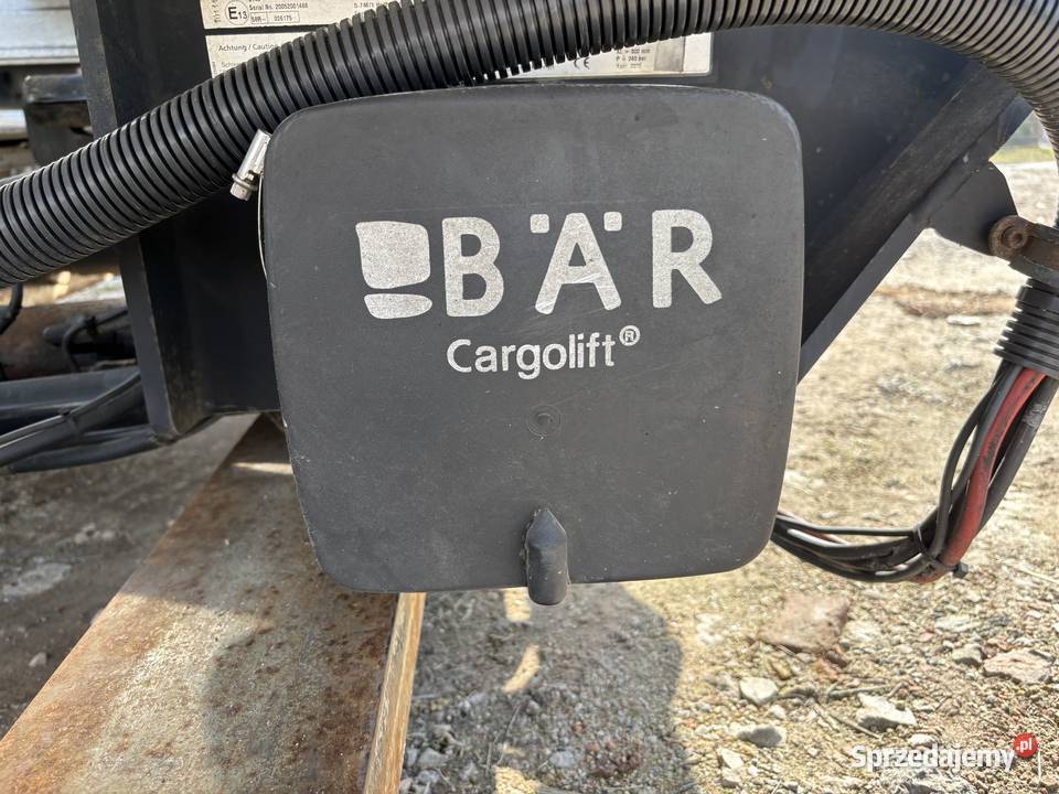 Winda pod naczepę BAR Cargolift 2020 Kielce sprzedam