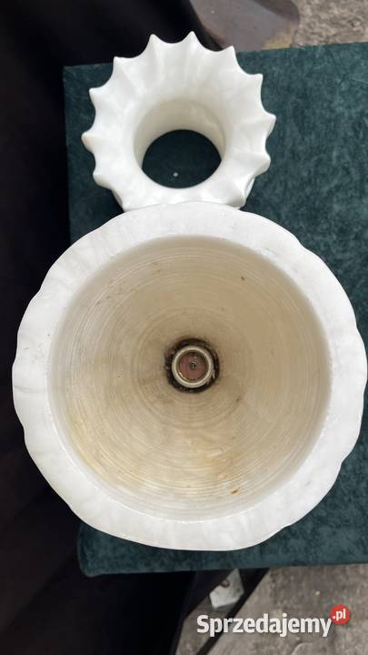 Alabaster wazon Lampa Łowicz
