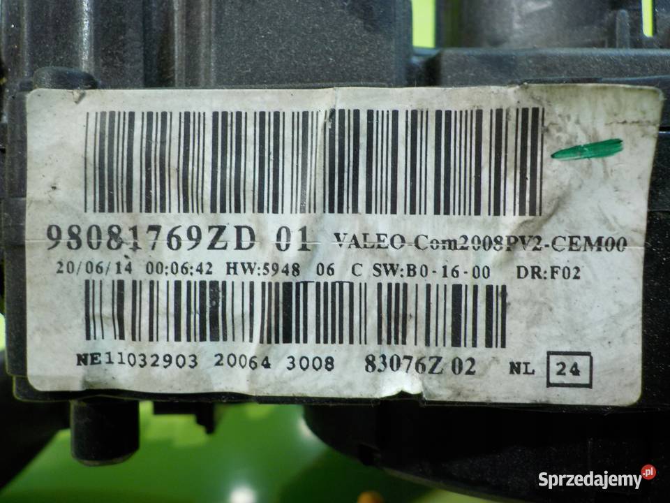 PEUGEOT 2008 I 16 VT 14r 5D przelacznik Suków