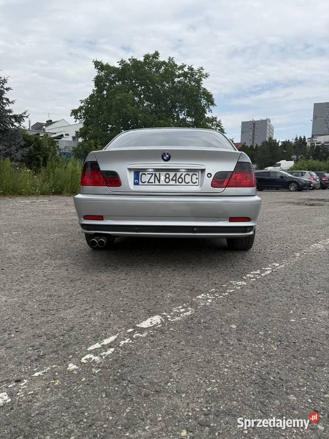 BMW E46 Coupe 19 benzyna klasyczne coupe zadbany 280km Poznań