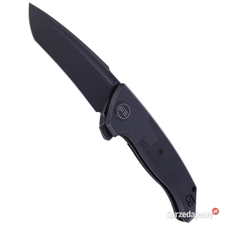 Nóż składany WE Knife Press Check Black Ti Black mazowieckie Warszawa sprzedam