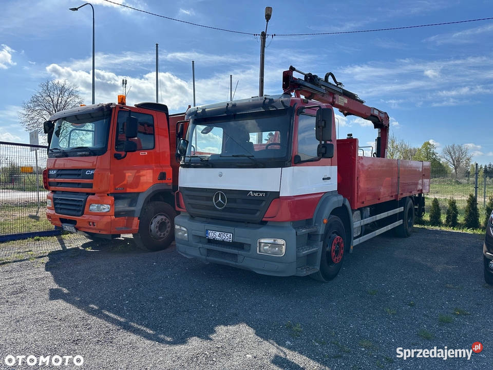 DAF FAS CF85410 HDS Hiab 166ES4 Hiduo Pilot nie Łomża