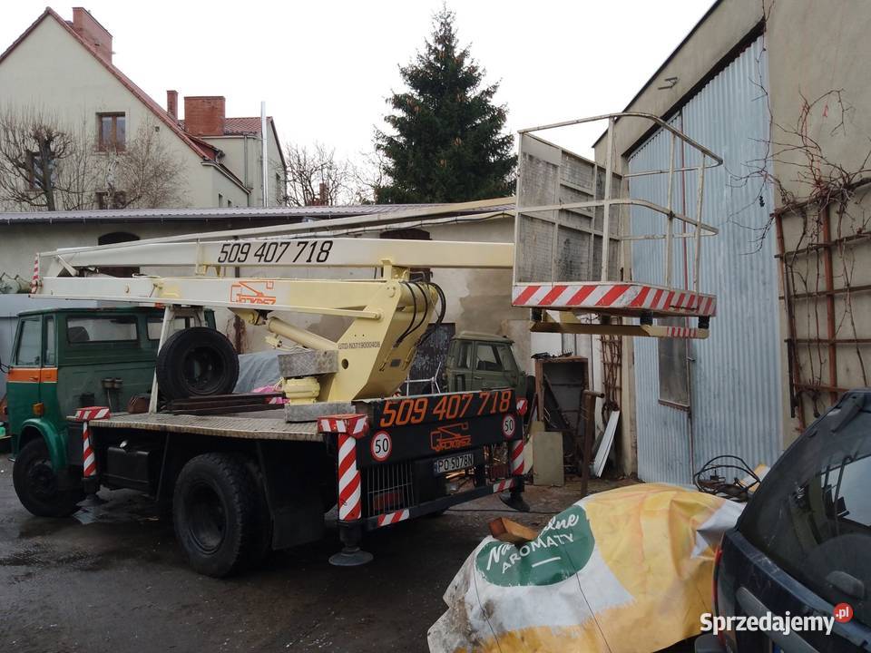 Podnośnik koszowy P 183 Poznań