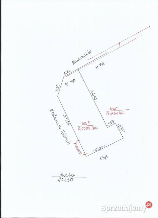 działka budowlana 304m Warszawa Rembertów 11.6m sprzedam