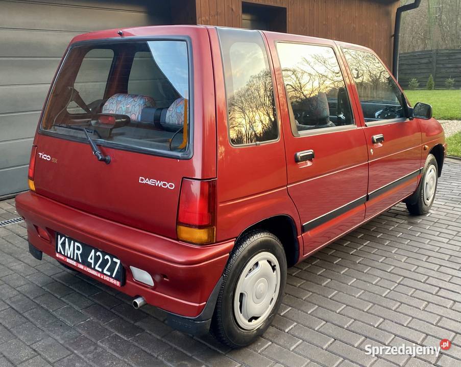 DAEWOO TICO 29 1 właściciel ORYGINAŁ Film GARAŻ mazowieckie Wieliszew