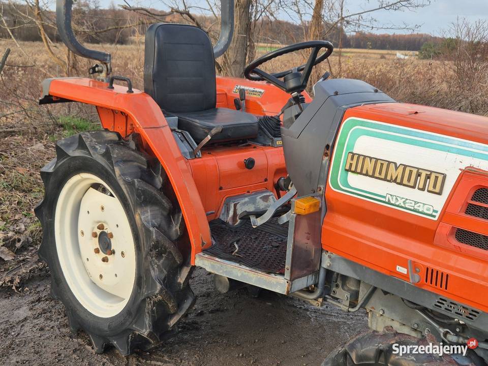 Witamy serdTraktorek traktor HINOMOTO N240D 24 Wspomaganie kierownicy Małuszyn
