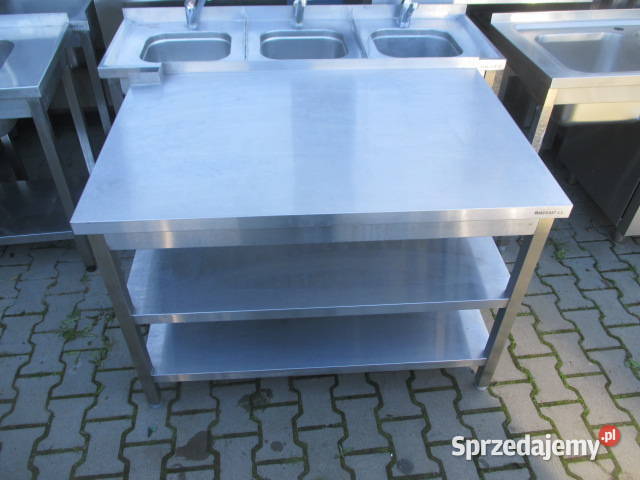 Stół Gastronomiczny Z 2 Półkami 1208085 Gastronomia wielkopolskie Ostrów Wielkopolski