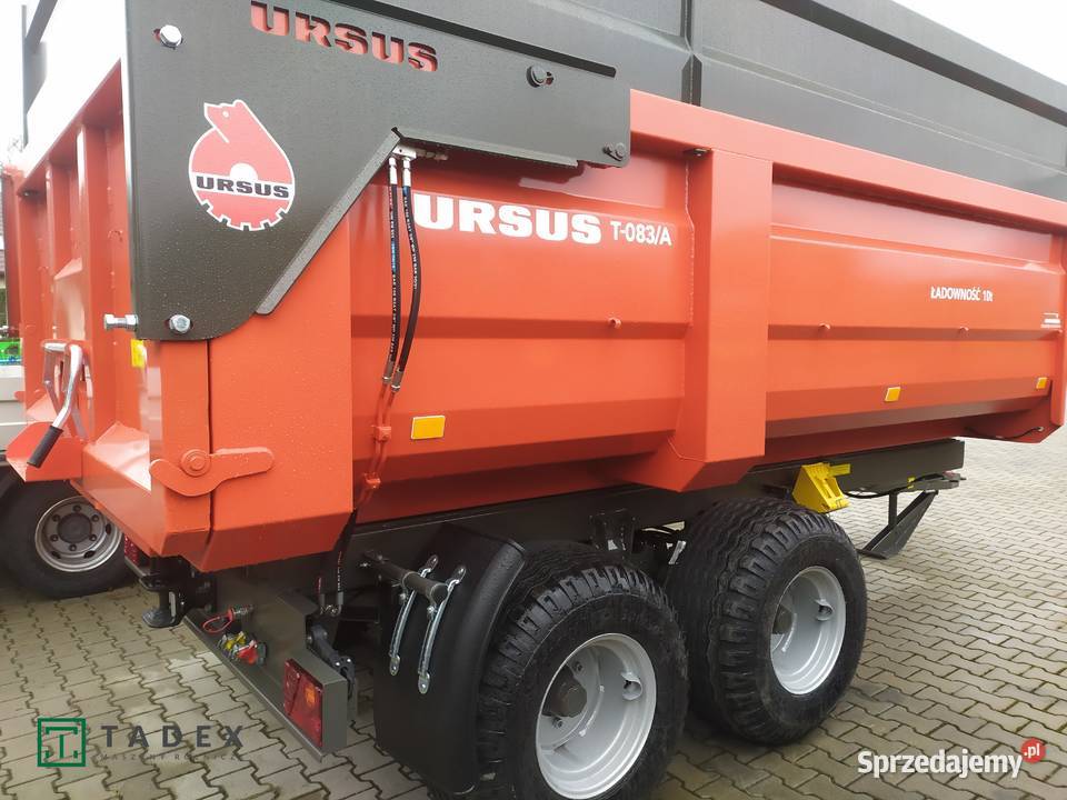 Przyczepa rolnicza skorupowa z nadstawą Ursus Maszyny rolnicze wielkopolskie Opatówek