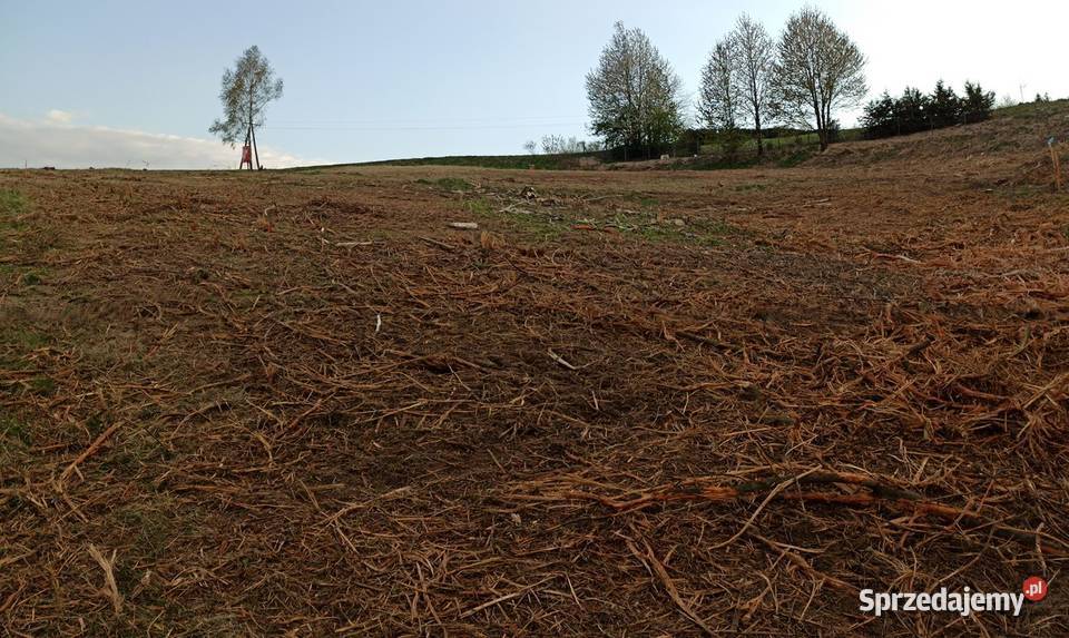 Piękna malowniczo położona działka budowlano 50zł/m2 Tuchów