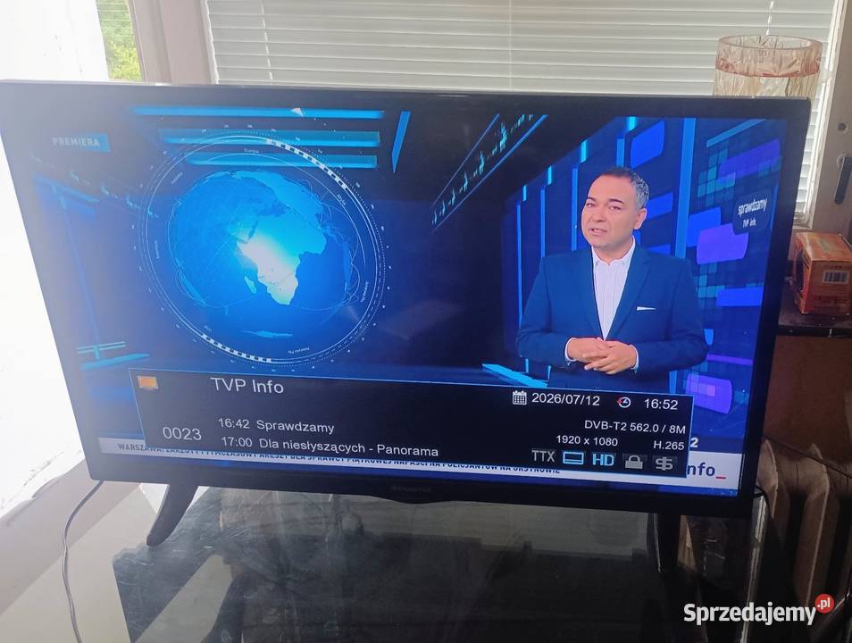 Telewizor Smart 32 całe Polaroid lubuskie Nowa Sól