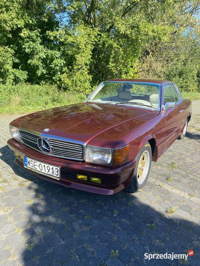 Mercedes r107 slc350 v8 Sierpc