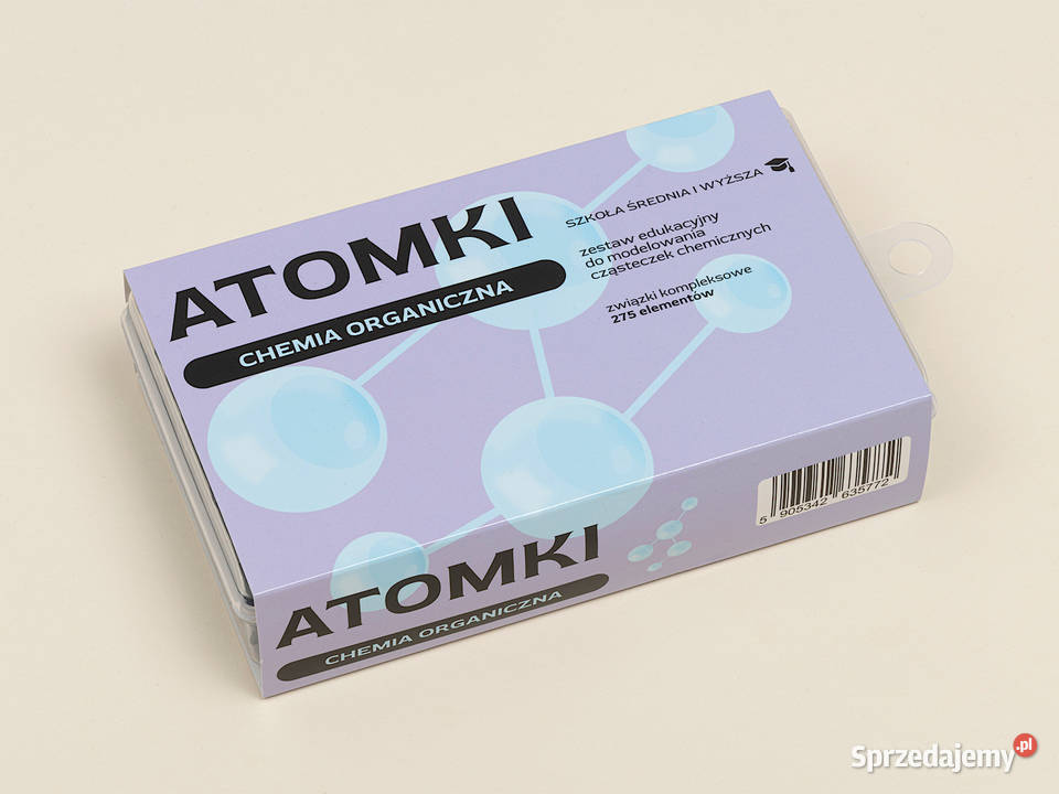 Modele atomów CHEMIA ORGANICZNA zw kompleksowe Warszawa