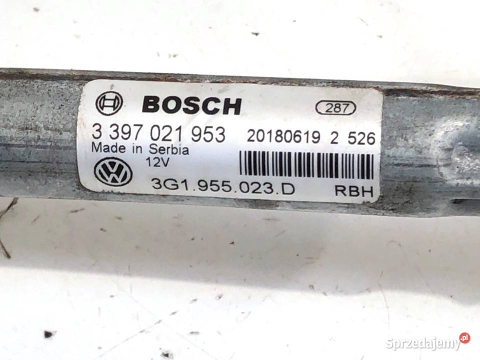 MECHANIZM WYCIERACZEK PRZÓD VW PASSAT B8 podkarpackie