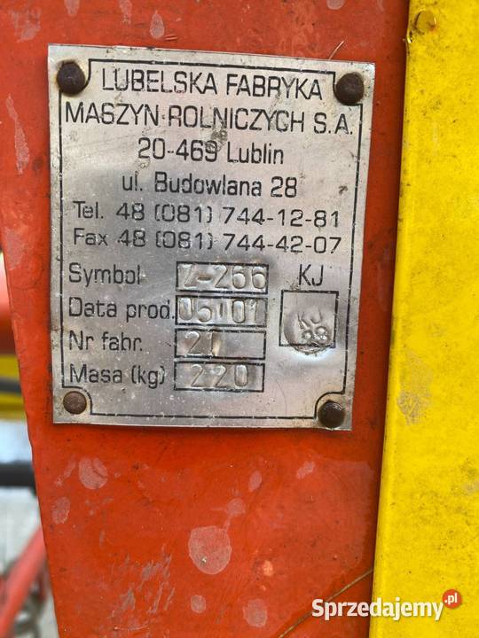 Przetrząsarko zgrabiarka Radom