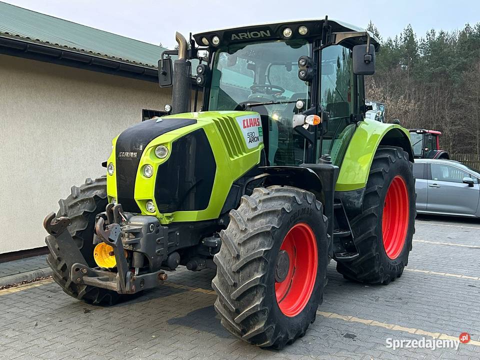 Claas Arion 530 Tuz i wom Ares 620 ATZ MF 6465 GPS Laskowiec