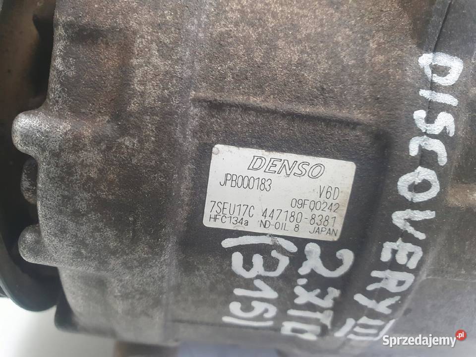 SPRĘŻARKA KLIMATYZACJI Land Rover Discovery III Chełm