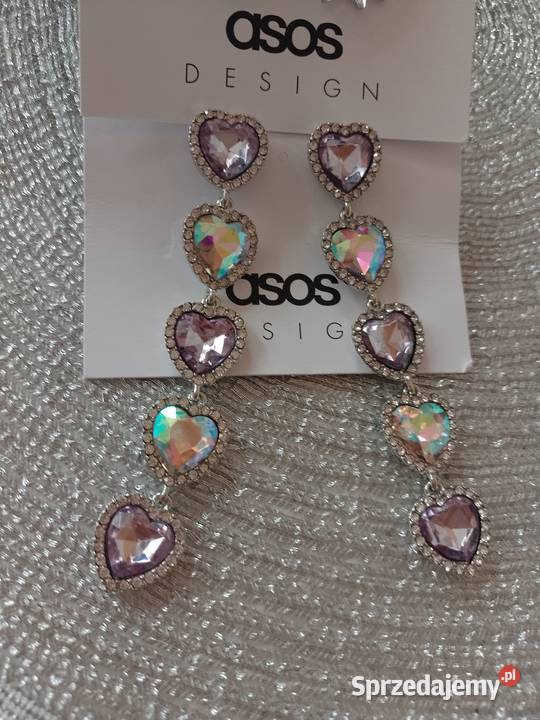 ASOS Długie Bogato zdobione kolczyki z Londynu sprzedam
