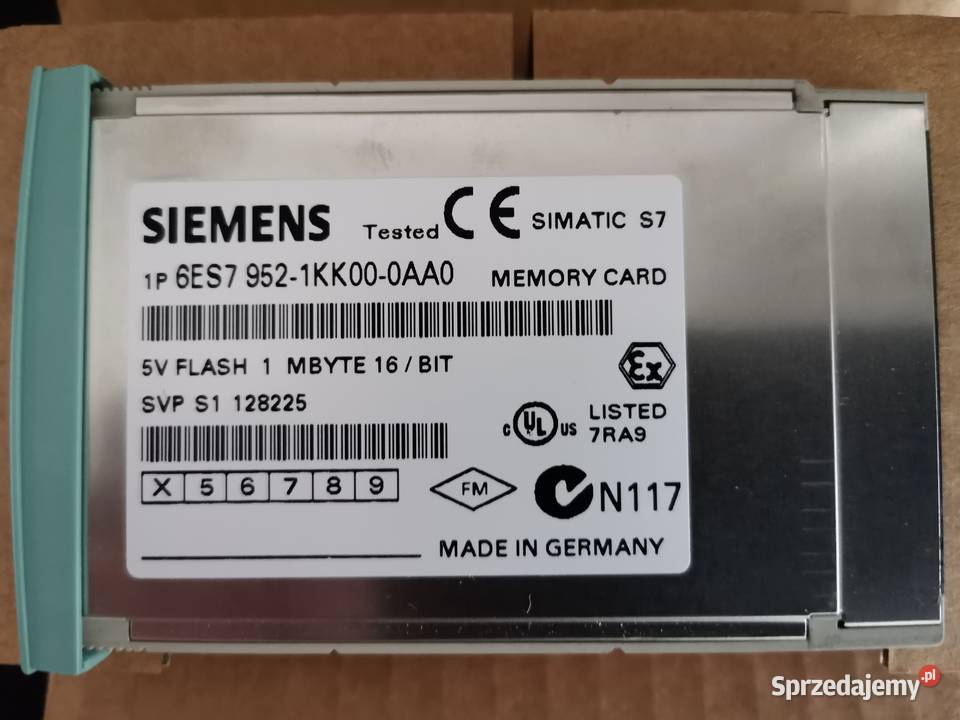 Siemens S7400 Memory card Siemens 1MB FLASH Władysławów