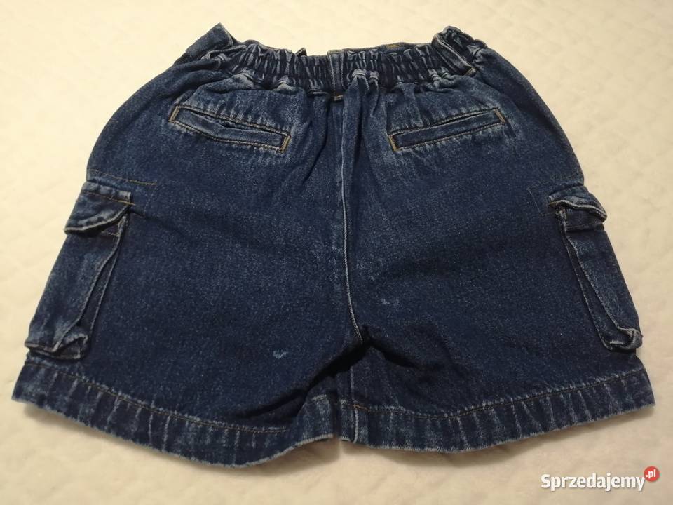 Krótkie spodenki dżinsowe 92 1824m 152 lata uniseks Czeladź