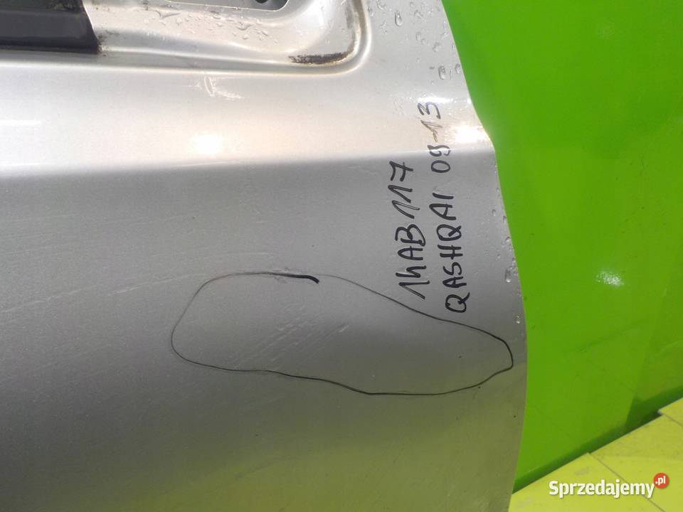 NISSAN QASHQAI I J10 15 DCI 10r 5D drzwi prawe Suków