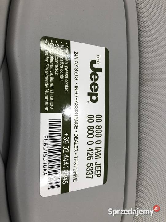 OSŁONA PRZECIWSŁONECZNA LEWA JEEP COMPASS II