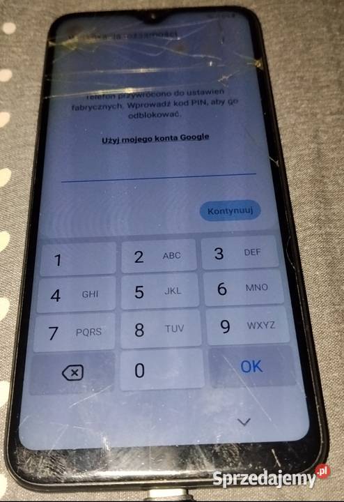 Sprzedam telefon komórkowy działa ale ma hasło Sosnowiec