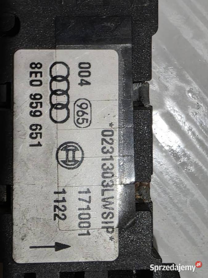 Czujnik uderzeniowy Audi a4b6 8E0959651 Iława