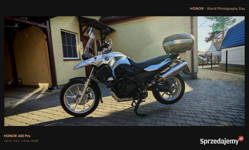 BMW f650 GS TWIN dwa cylindry 2011 pojemność podgrzewane manetki BMW Białystok