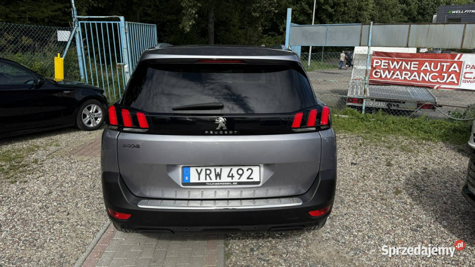 Peugeot 5008 16 hdi automat 7osb Ledy pół skóry gniazdo USB pomorskie Gdańsk