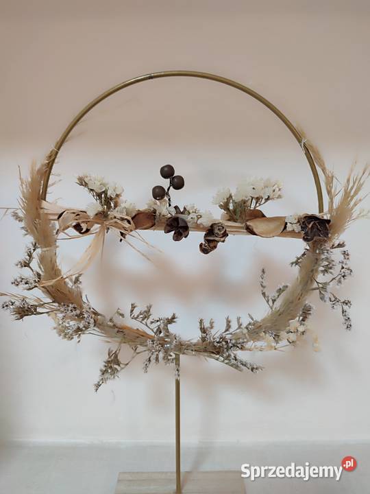 Dekoracja stojąca nowoczesna z nutą boho Sosnowiec