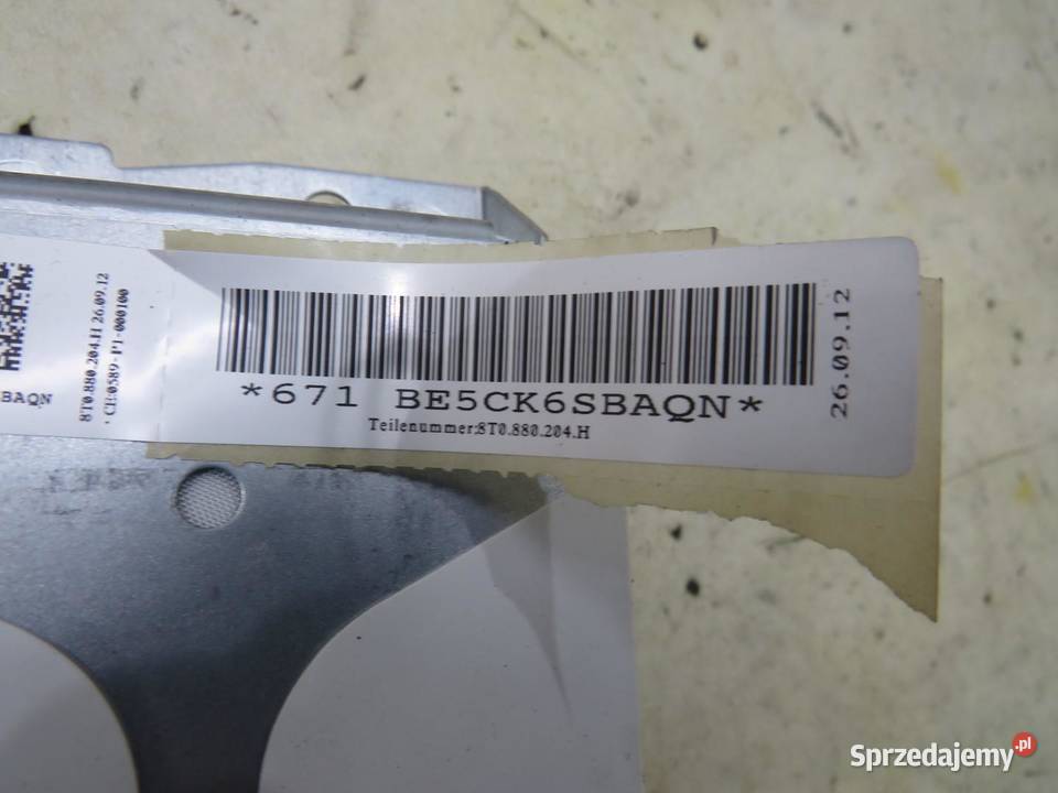PODUSZKA AIR BAG PASAŻERA AUDI A4 B8 LIFT sprzedam