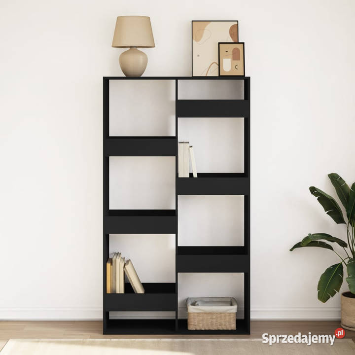 Regał czarny 100x33x175 materiał drewnopochodny Warszawa sprzedam