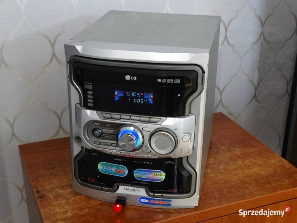 Wieża LG USB mp3 CD RDS AUX WYSYŁKA podkarpackie Jasło