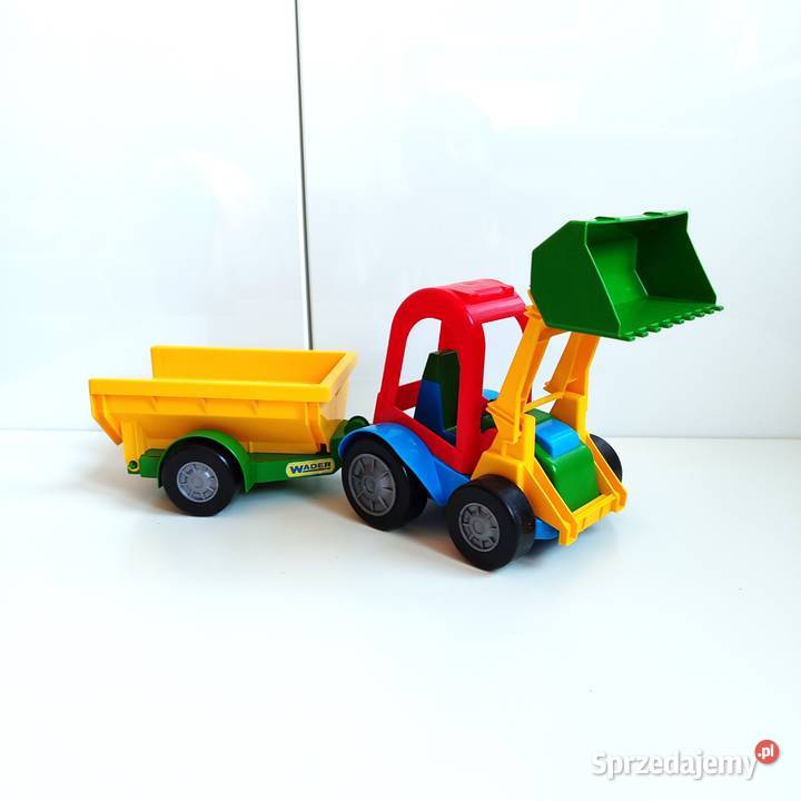 Nowy traktor ładowarka z przyczepą Wader Katowice sprzedam