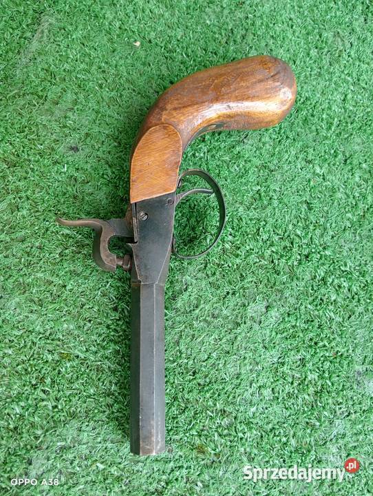 pistolet kapiszonowy podrozny Bielawa