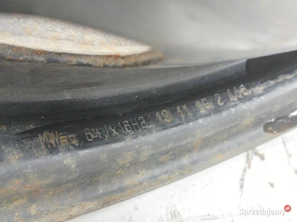 FELGA STALOWA R16 5X1143 ET50 OC66MM 65JX16H2