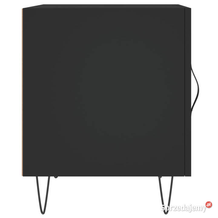 Szafka nocna czarna 40x40x50 materiał Warszawa