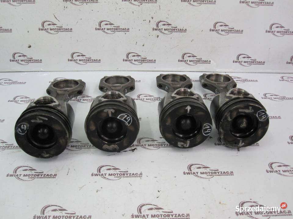 KIA PRO CEED 16 CRDI D4FB 10r 115 tłok korbowód osobowe